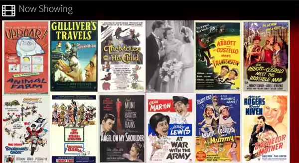 Classic Cinema Online Homepage